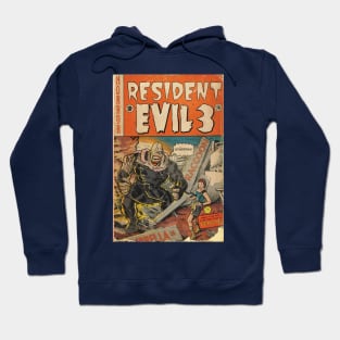 Resident Evil 3 fan art comic book cover Hoodie